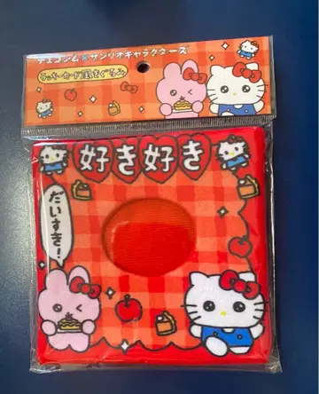 최고심 산리오 콜라보 럭키 카드풍 인형옷 우사고심 헬로키티