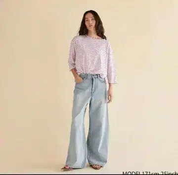 시루무린 빈티지 와이드 루즈 SRN05