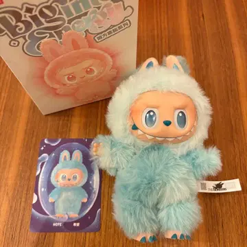 정품 라부부 labubu POP MART 스카이블루 HOPE 희망