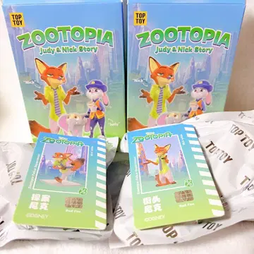 주토피아 피규어 ZOOTOPIA TOPTOY