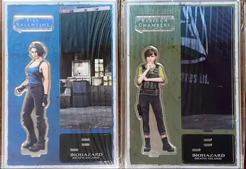 [ 미개봉 ] 바이오하자드 데스 아일랜드 아크릴 스탠드 2종 세트