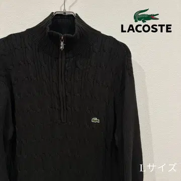 LACOSTE 라코스테 지퍼 니트 L 4 Devanlay 90s