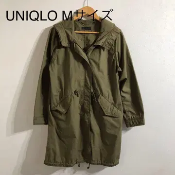 UNIQLO 후드 부착 자켓 M 사이즈 올리브