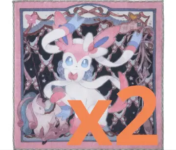 포켓몬 센터 이브이 컬렉션 선택 가능한 핸드 타월 님피아 2개