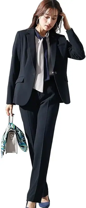 네이비 수트 수트 셋업 상하의