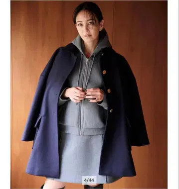 [ CADUNE ] 스탠칼라 멜톤 코트