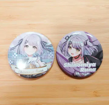 브이스포 시로미야 루나 페스티벌 캔뱃지