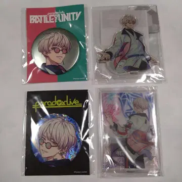 Paradox Live 츠바메 카즈준 캔뱃지 아크릴 스탠드 묶음 판매