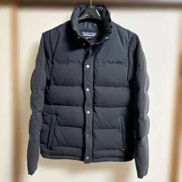 patagonia 블랙 다운 자켓 S 비비 다운