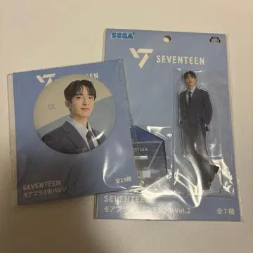 SEVENTEEN 세븐틴 도겸 SEGA 수트 캔뱃지 아크릴 스탠드