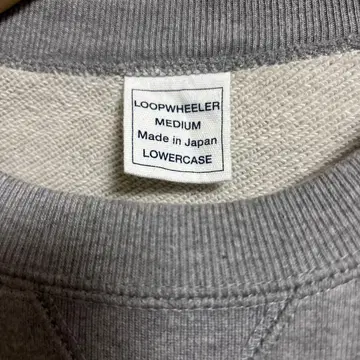 LOOPWHEELER 맨투맨 MEDIUM 애로우즈 별주