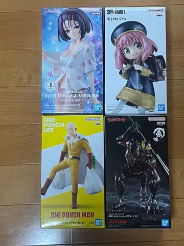 미개봉 11월 등장 최신 프라이스 피규어 4체