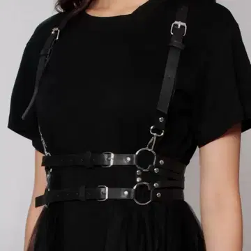 하네스 서스펜더 블랙