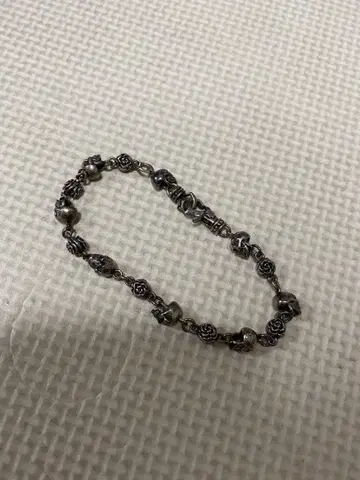 DEAL Design 딜 디자인 스컬 로즈 팔찌