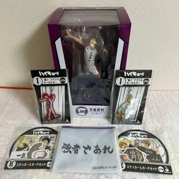 하이큐 해피 복권 라스트 원상 피규어 우시지마 와카토시 덤 포함