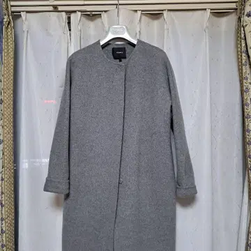 Theory 그레이 롱 코트