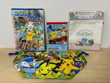 포켓몬 캐릭터 굿즈 4세트