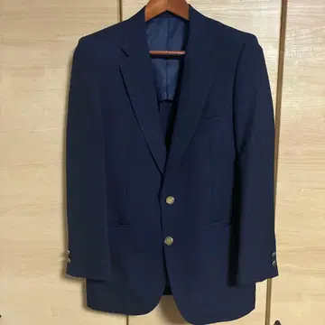 Andistan 앤디 네이비 테일러드 자켓 골드 버튼