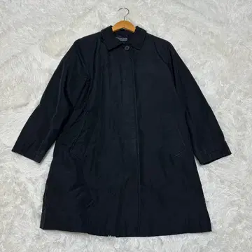 [랜즈 엔드] /LANDS' END/블랙 코트/ (XS) /아우터