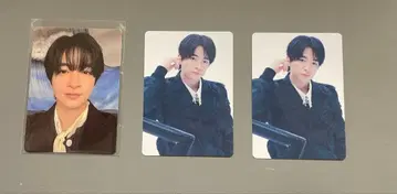 치넨 유리 S say 셀피 트레이딩 카드 To G전 3점 세트