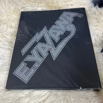 야자와 에이요시 E.YAZAWA A4 링 파일 로고 블랙
