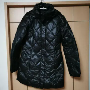 다운 코트 블랙 여성용 M 사이즈