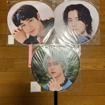 INI 사노 유다이 부채 3종 세트