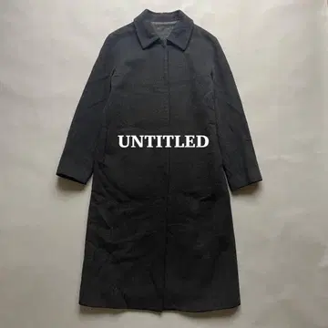 UNTITLED 언타이틀 울 혼방 롱 코트