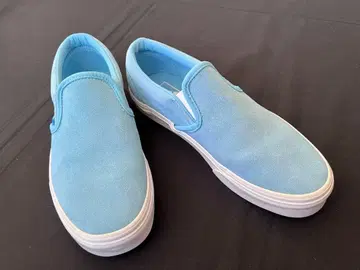 VANS 반스 클래식 슬립온 스니커즈 라이트 블루 23.0 새상품급