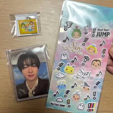 Ssay Hey!Say!JUMP 혜택 트레이딩 카드 씰 메지루시 참