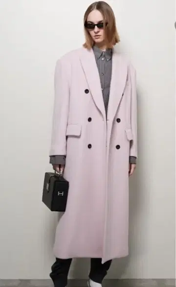 PRANK PROJECT 울 더블 롱 코트