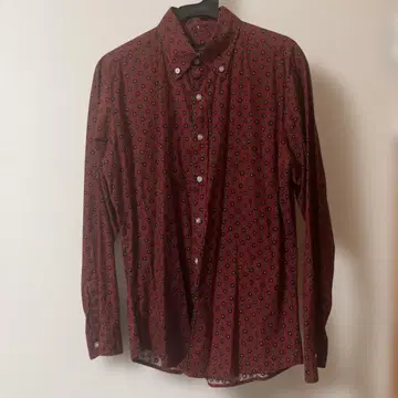 POP 잉글랜드 긴팔 셔츠 남성용