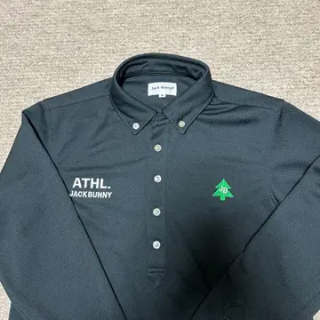 잭 버니!! 블랙 버튼 다운 셔츠 사이즈 4