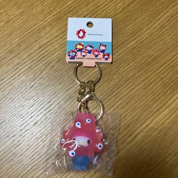 만박 산리오 미야쿠미야쿠 입체 마스코트 키링 클리어