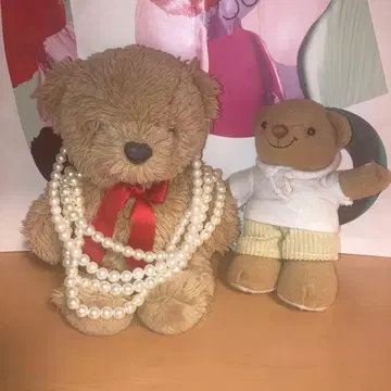 WINDHEL과 FAO SCHWARZ 테디베어 봉제 인형 세트