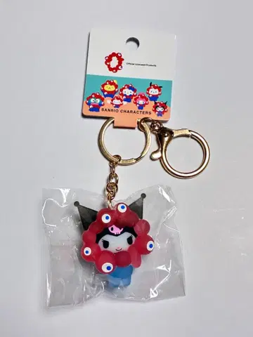 오사카 간사이 엑스포 산리오 미야쿠미야쿠 입체 마스코트 키링 쿠로미