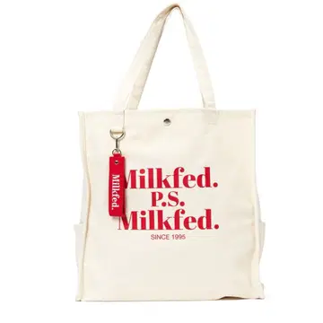컨디션 최상 Milkfed. 토트백 쓰리코인즈 토트백 커버 덕질