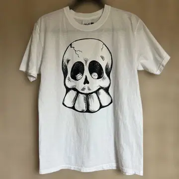 20471120 HYOMA 스컬 프린트 T셔츠