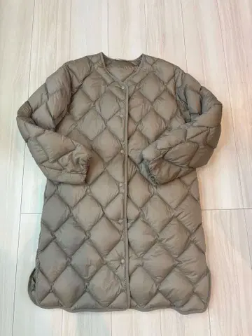 UNIQLO 울트라 라이트 다운 릴랙스 코트 퀼팅 수납 봉투 포함