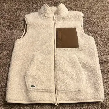 LACOSTE 보아 베스트 S 화이트 (남성용)