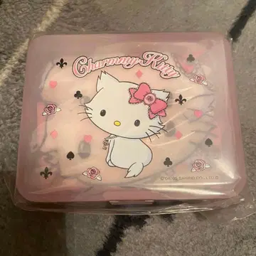 [헤이세이 레트로] 산리오 챠미 키티 케이스 핸드 타월 2005년