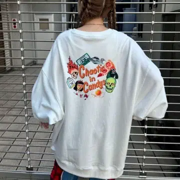 CHAOTIC IN CANDY SWEAT 원피스