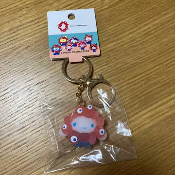 만박 산리오 미야쿠미야쿠 입체 마스코트 키링 클리어