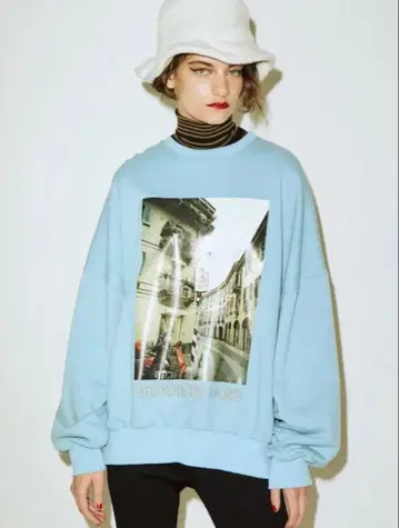 jouetie 맨투맨 빅 풀오버