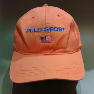 Polo Sport 90s 오렌지 캡