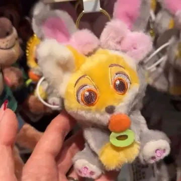 상하이 디즈니랜드 주토피아2 피닉 봉제 인형 키체인