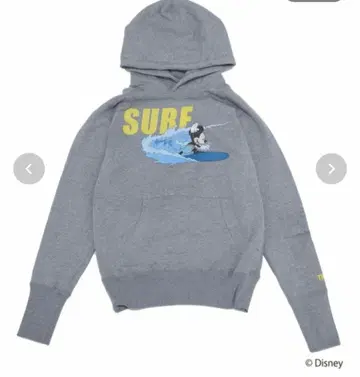 TMT 미키 서핑 후드티 XXL