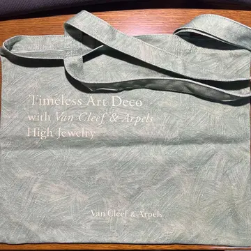 뱅크리전 도쿄도 정원 미술관 VanCleef & Arpels 에코백