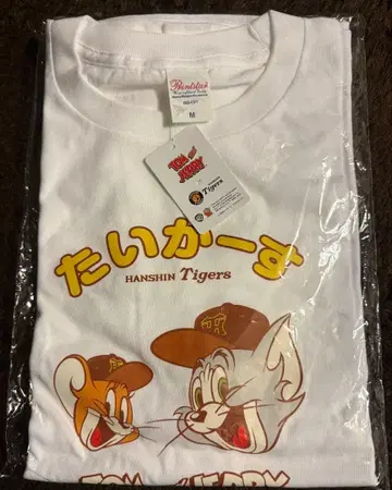 한신 타이거즈 톰과 제리 콜라보T셔츠 M