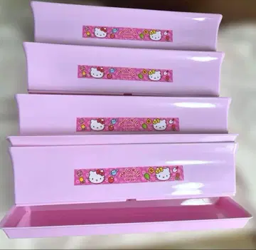 미사용 새상품 헬로키티 플랜터 4개 세트 40형 2011 가드닝